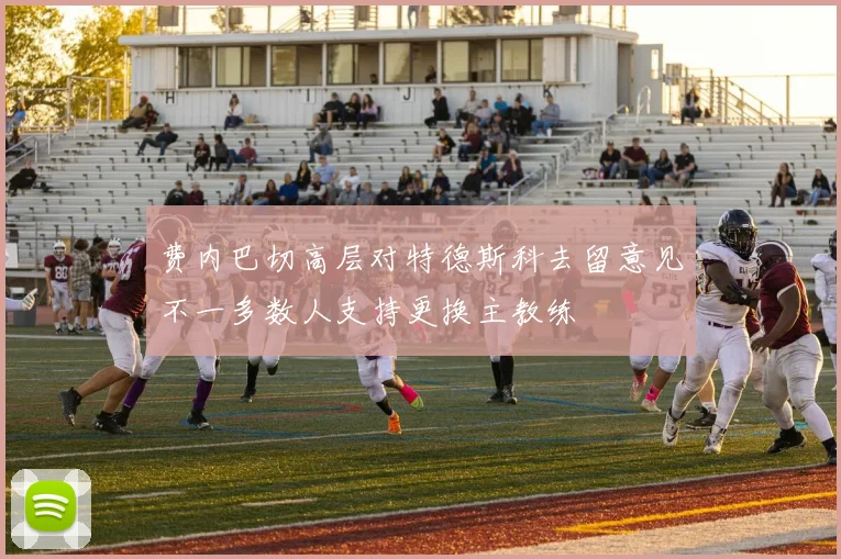 费内巴切高层对特德斯科去留意见不一多数人支持更换主教练